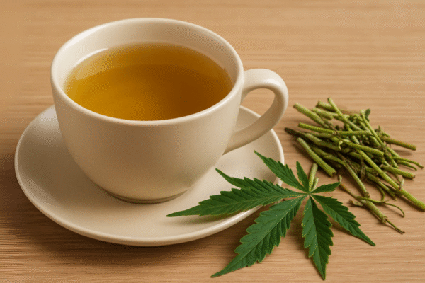 How to Make Tea with Cannabis Stems and Leaves